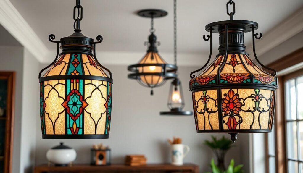 Art Deco Style Pendant Lights