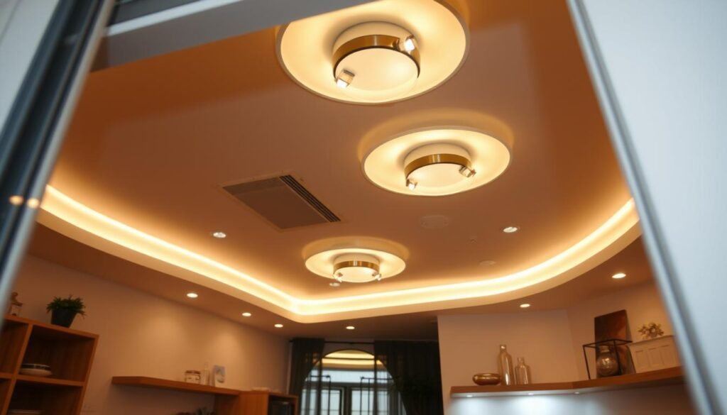 Ceiling-mounted lights