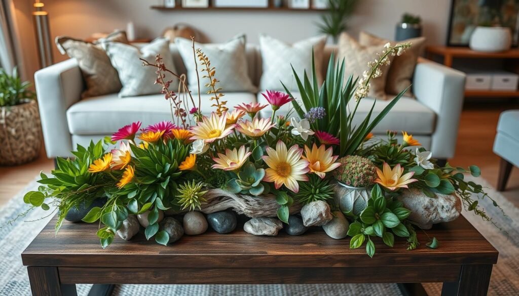 Coffee Table Botanical Arrangements