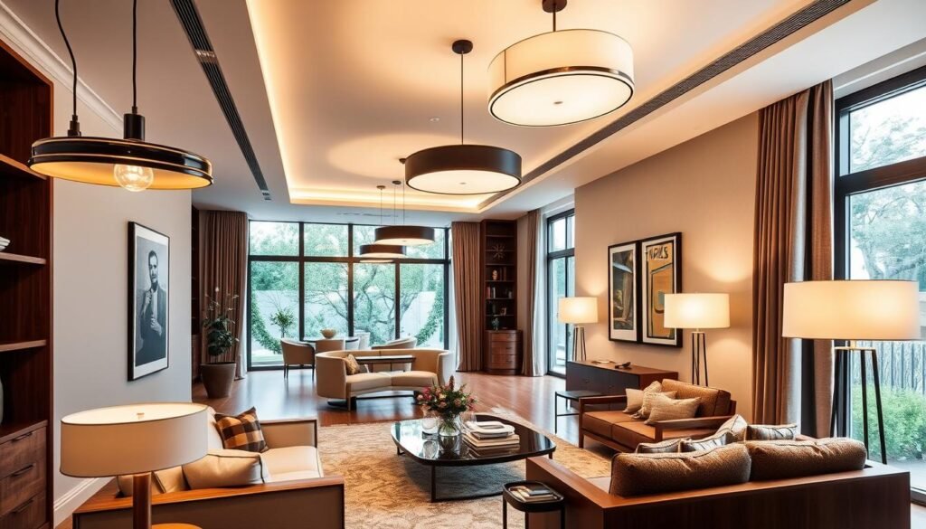 Contemporary Transitional Lighting Design