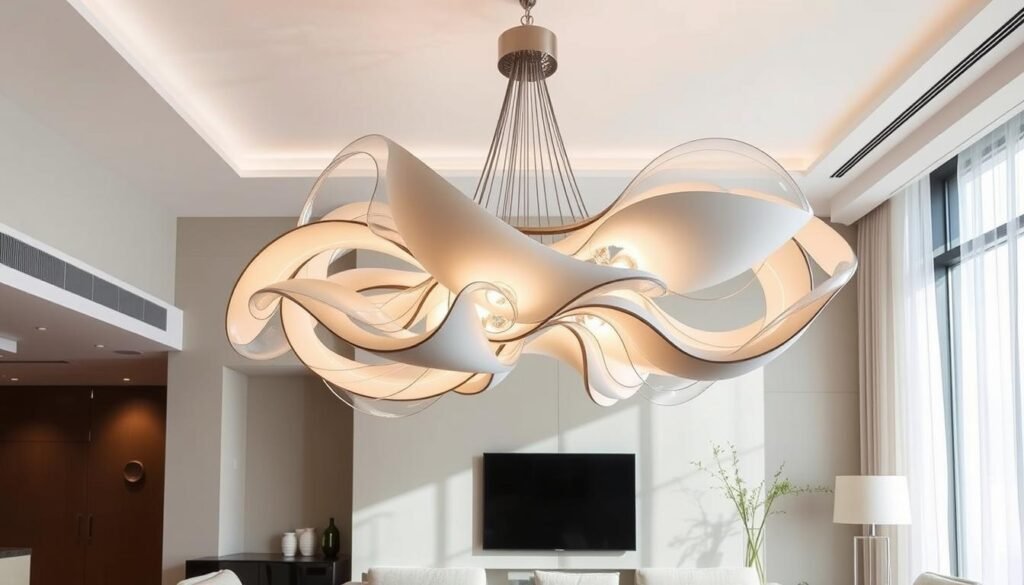 Custom Sculptural Lighting Design