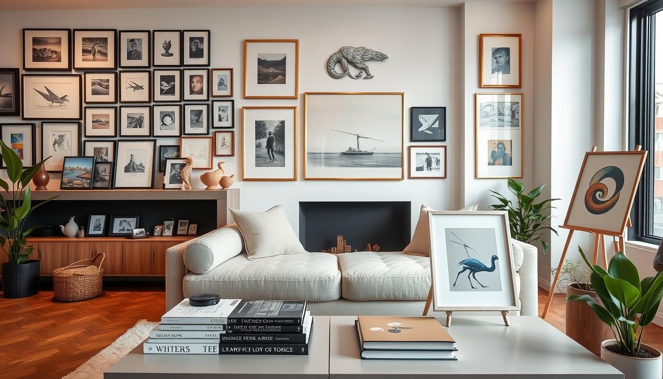 Displaying Art in Living Rooms