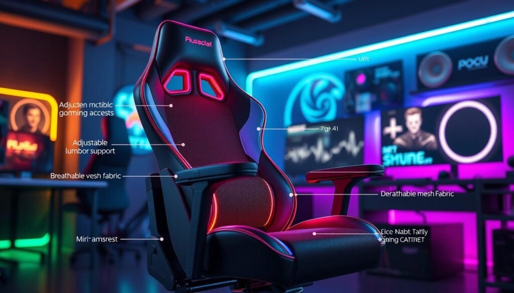 Ergonomic Gaming Chair Design