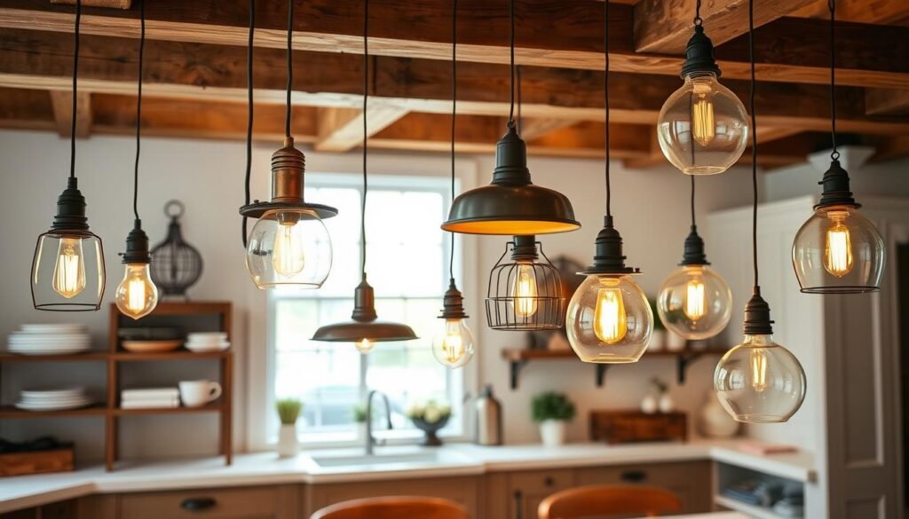 Farmhouse Pendant Light Combinations