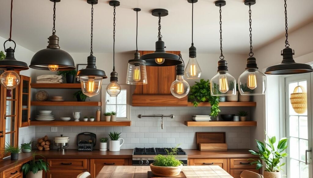 Farmhouse Style Pendant Lights