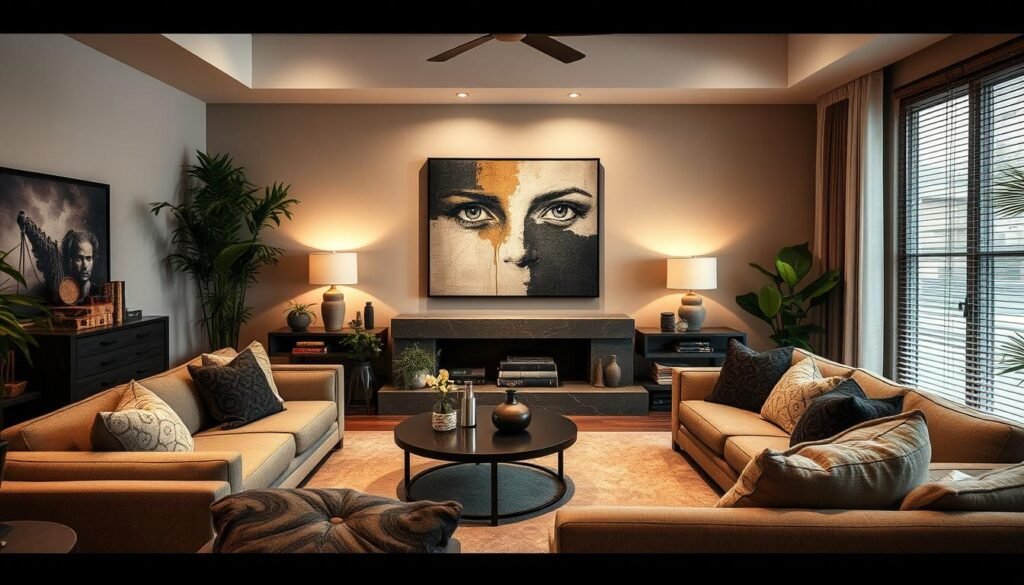 Focal point in room