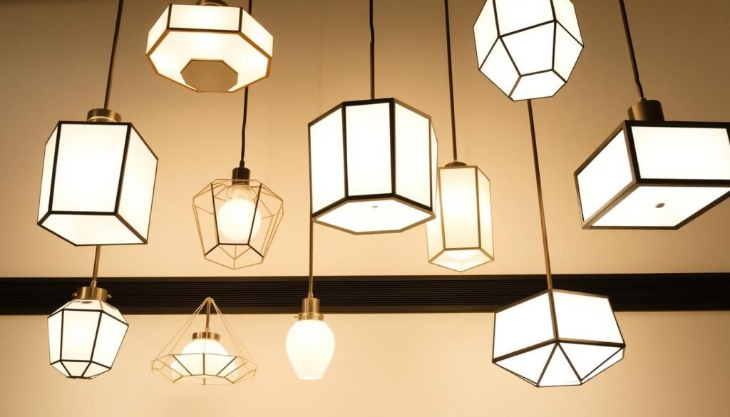 Geometric Lighting Fixtures