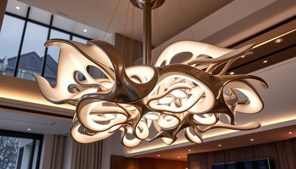 Innovative Sculptural Chandelier Technology