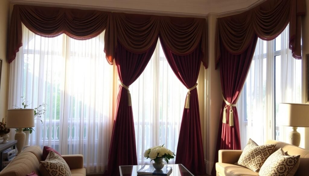 Layered Window Treatments Design