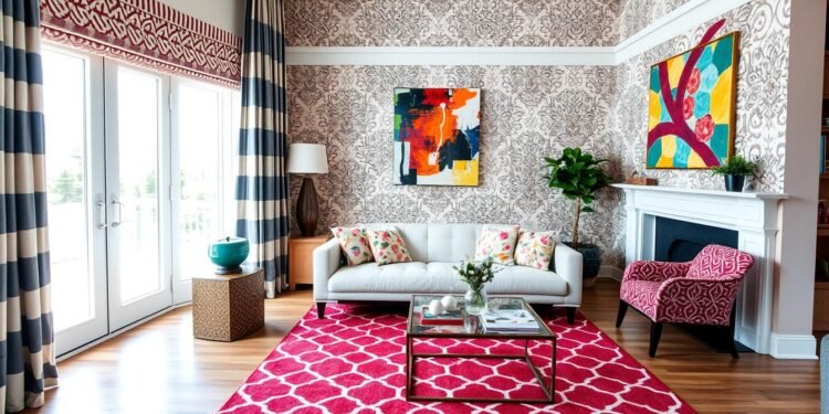 Layering Patterns in Interior Design