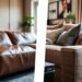 Leather vs. Fabric Sofas