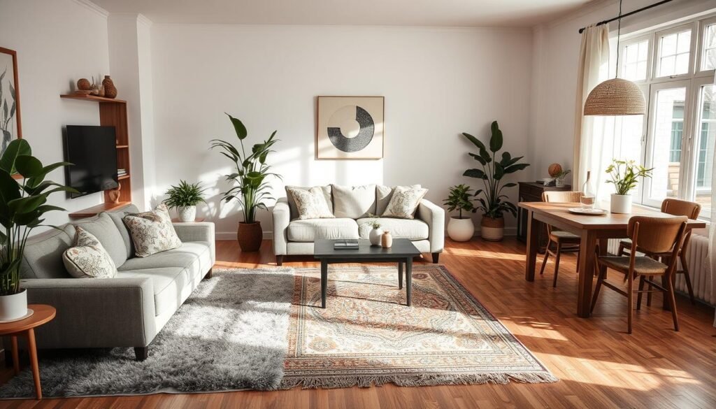 Living Room Rug Placement Techniques