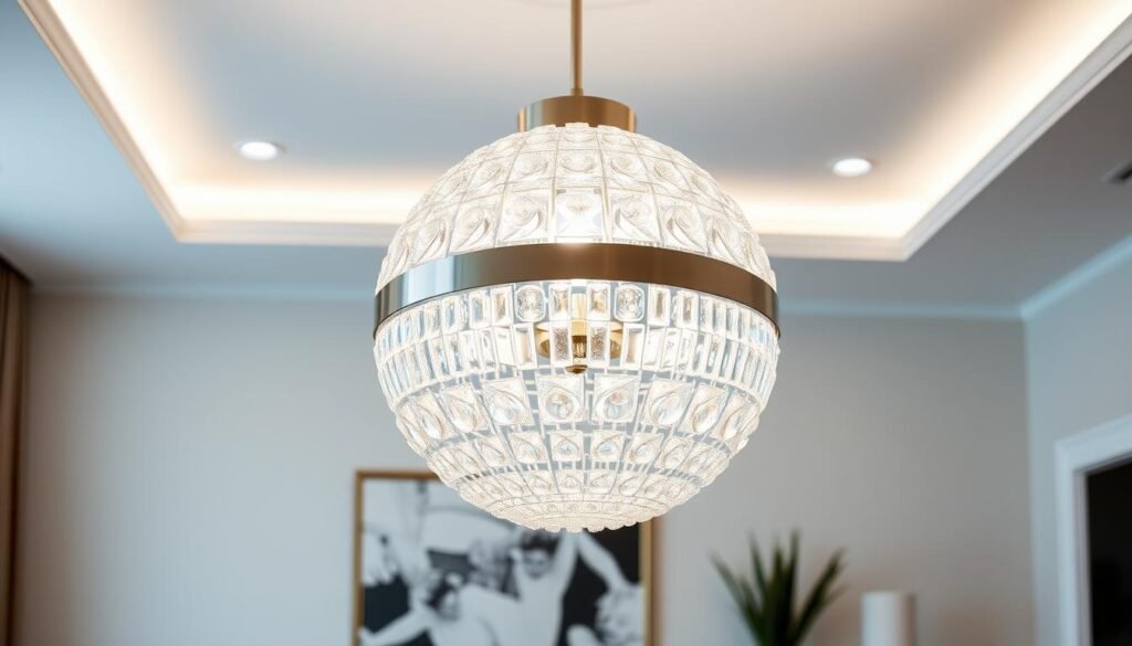 Modern Crystal Globe Chandeliers