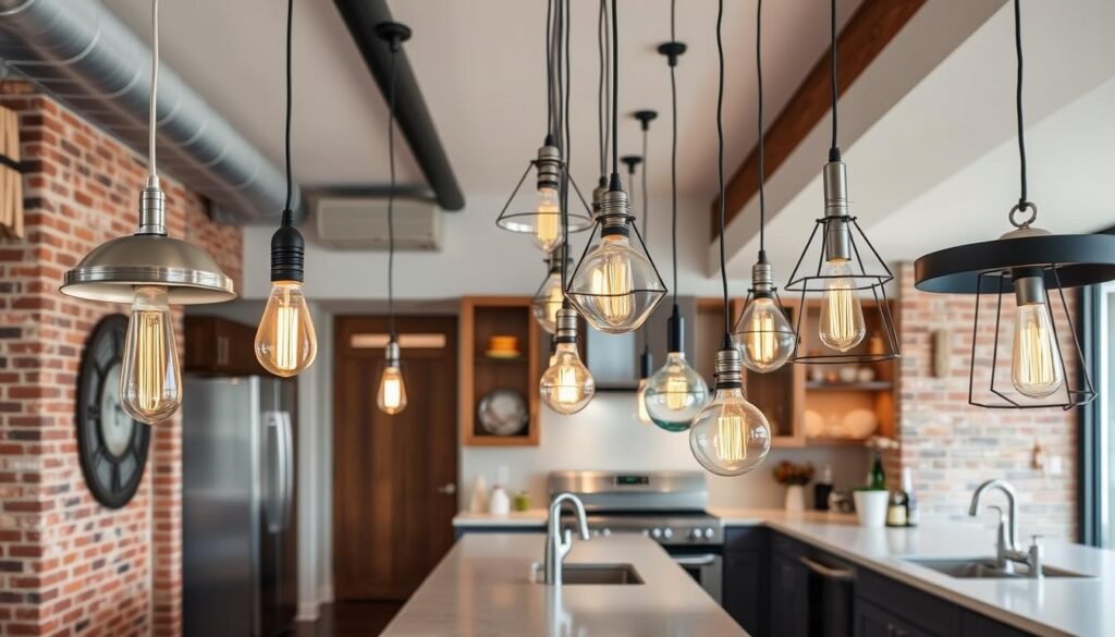 Modern Industrial Kitchen Pendant Lights