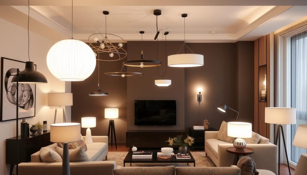 Modern lighting fixtures