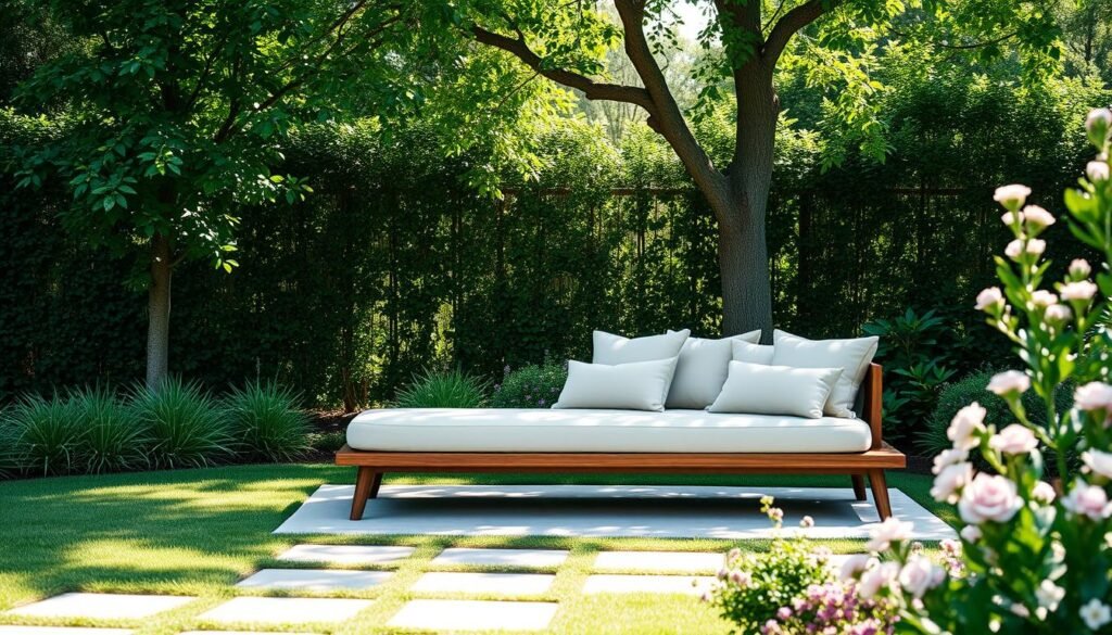 Outdoor Modern Chaise Daybed