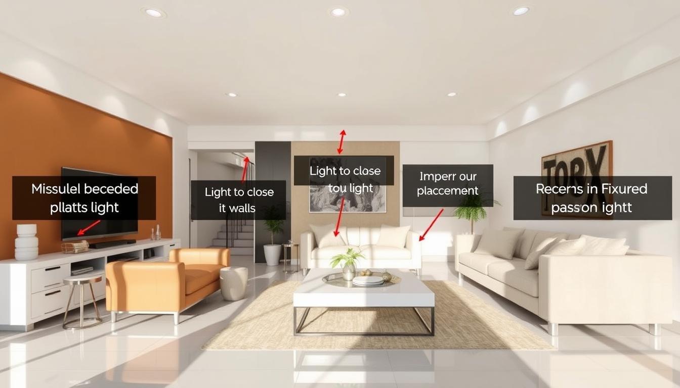 Recessed Lighting Layout Mistakes