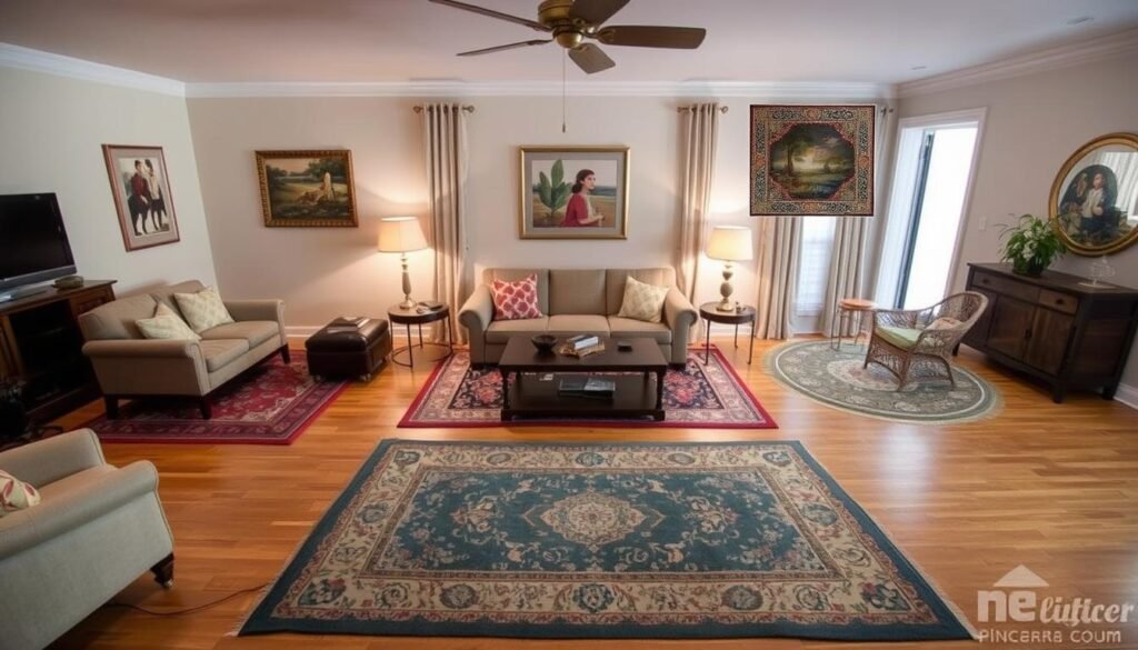 Rug Placement Mistakes