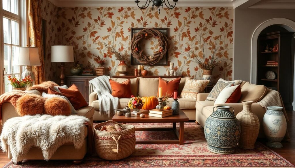 Seasonal textures and patterns