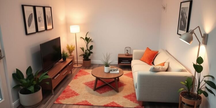 Small Living Room Furniture Layout