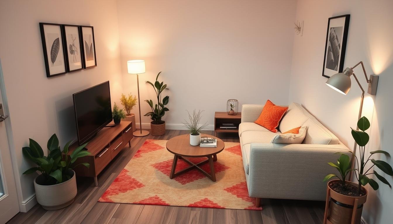 Small Living Room Furniture Layout