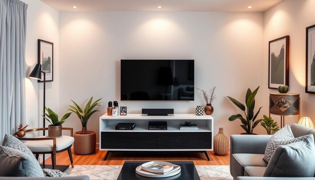 Small Living Room TV Placement