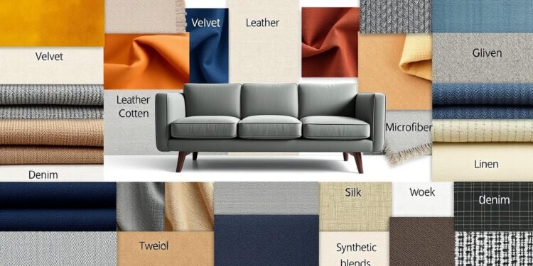 Sofa Materials & Fabrics