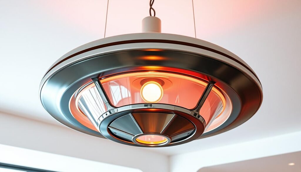 Space Age Pendant Light Design