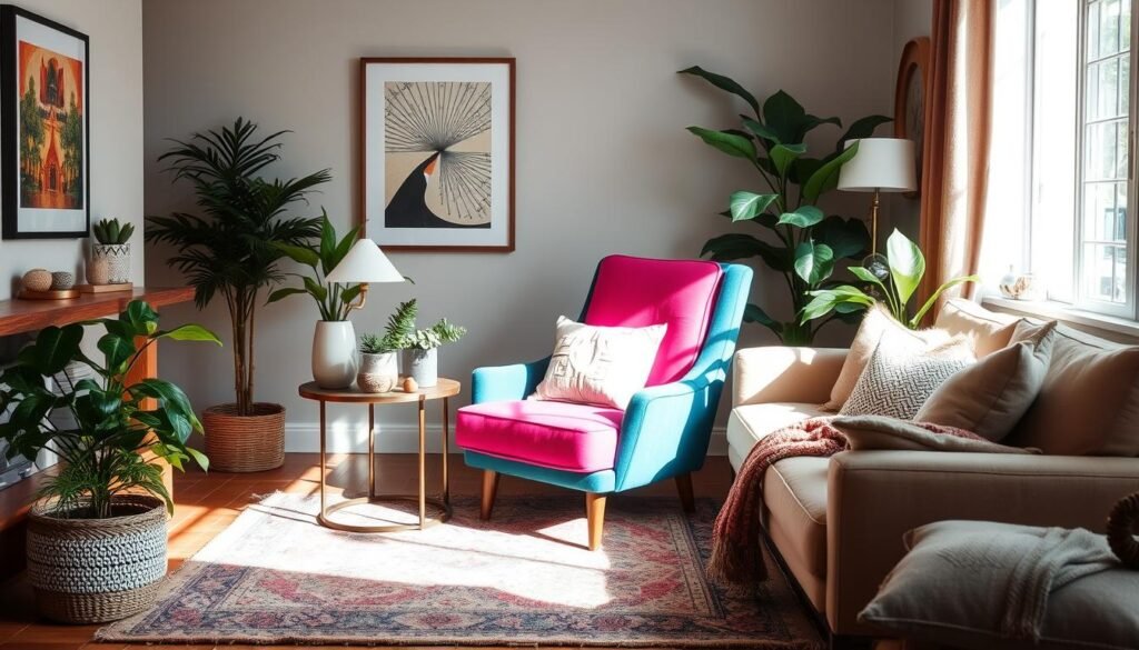 Styling Accent Chairs in Living Room