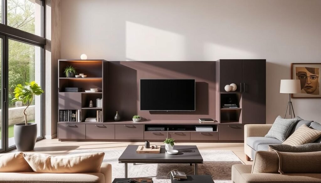 TV units with storage