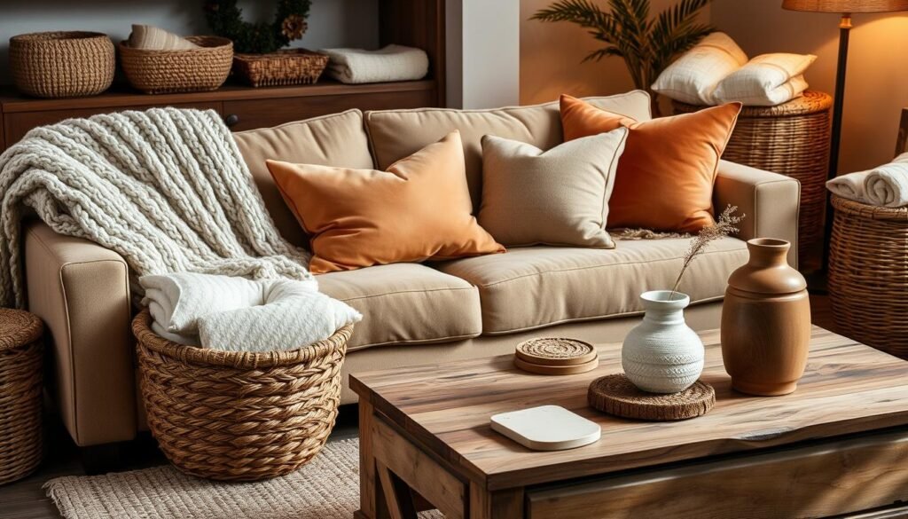 Tactile Accessories for Living Room