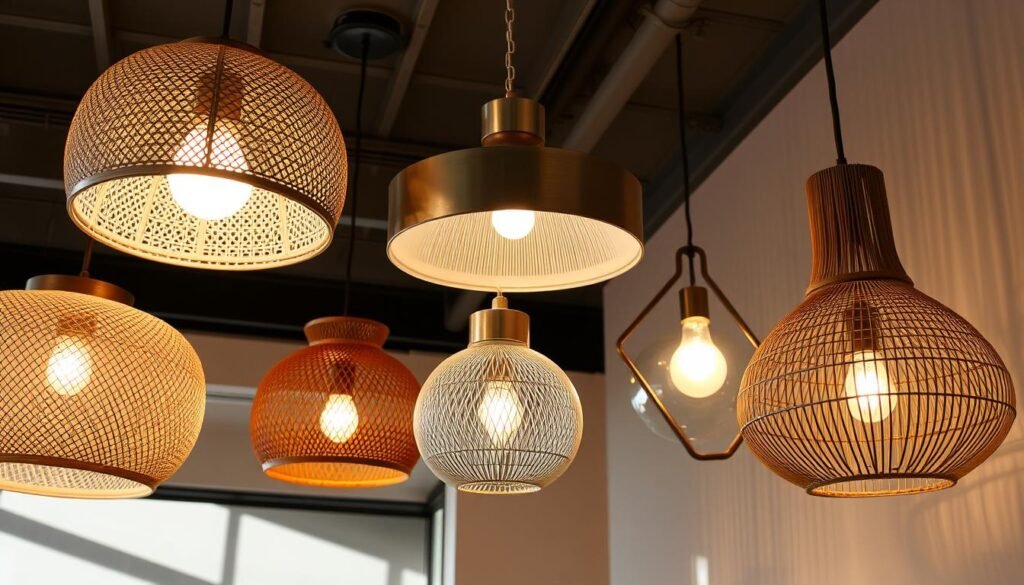 Textured lighting fixtures