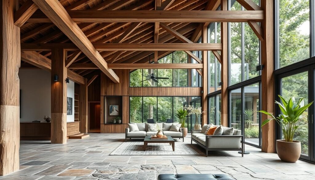 Traditional Materials in Modern Design