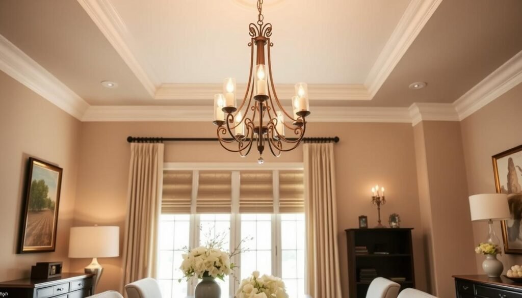 Transitional Dining Room Lighting