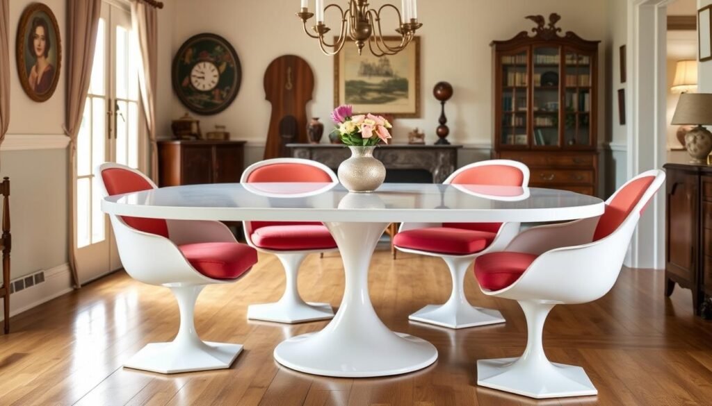 Tulip Table and Chairs Design