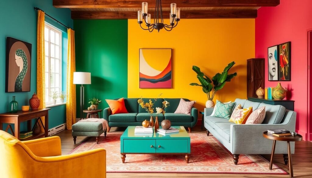 Vibrant Living Room Color Schemes