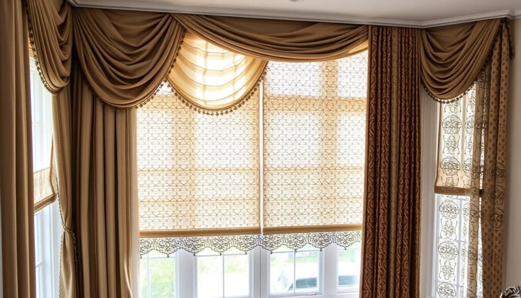 Window treatment textures and patterns