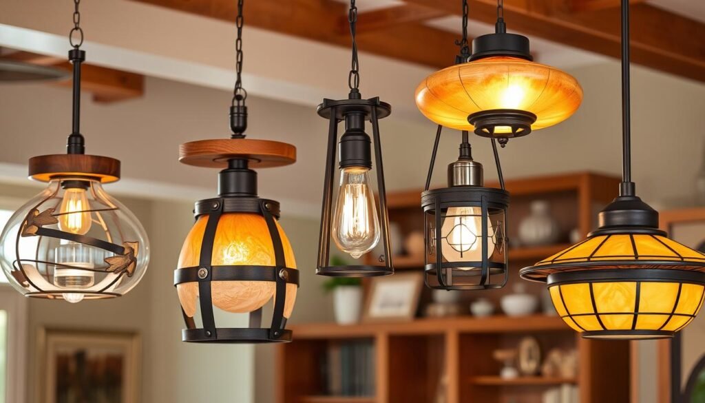 Windsung Collection Craftsman Pendant Lights