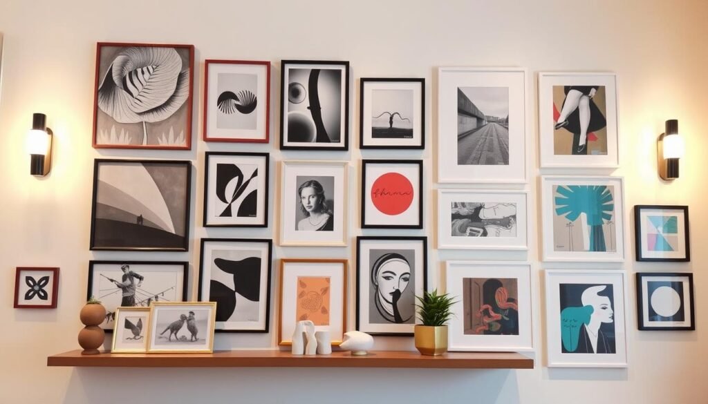 gallery wall