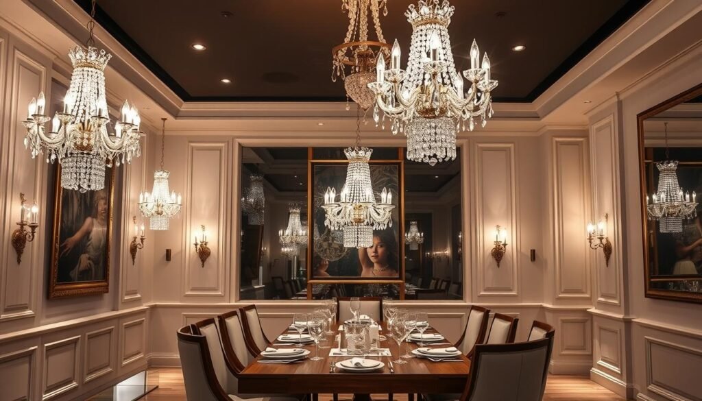 led crystal chandeliers