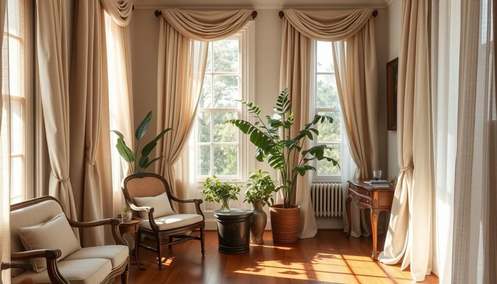 natural fabrics for window treatments