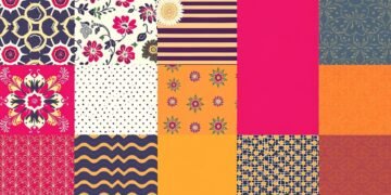 patterns with solid colors