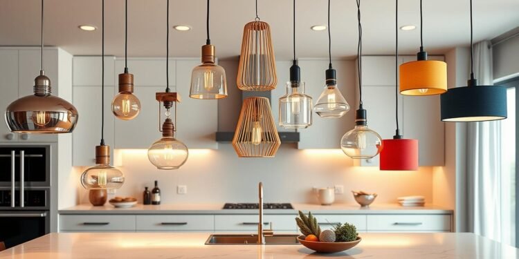 pendant lights for kitchen island