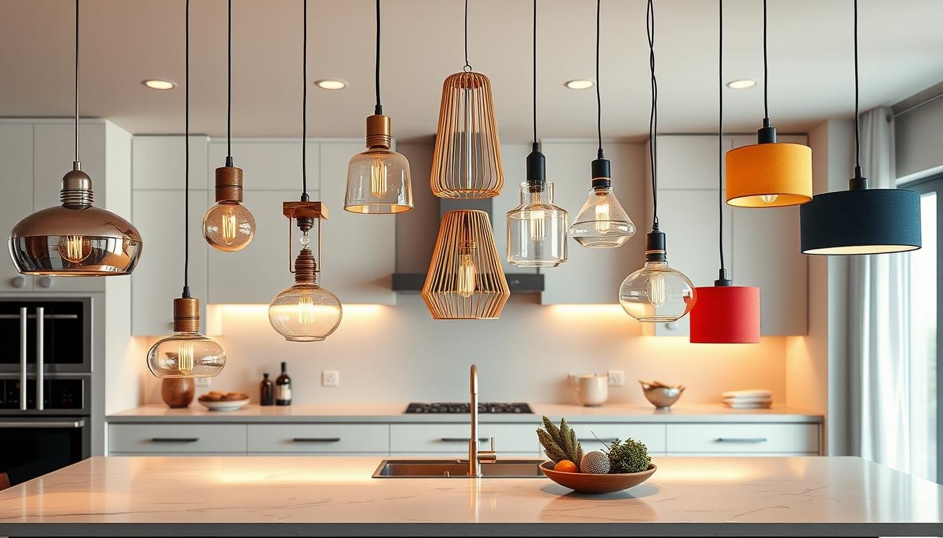 pendant lights for kitchen island