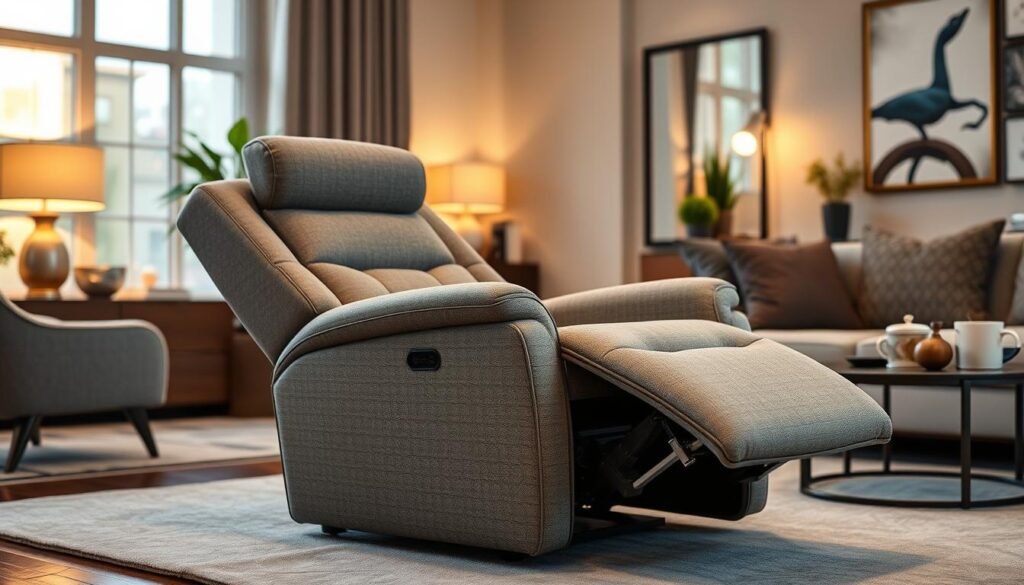 recliner with lumbar support