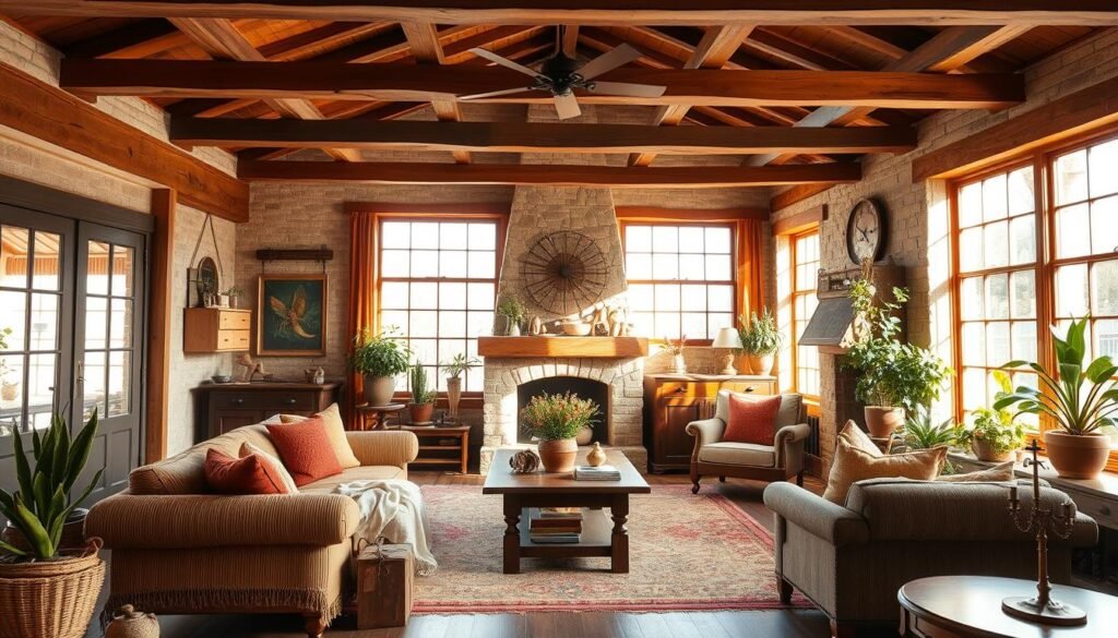 rustic interior style