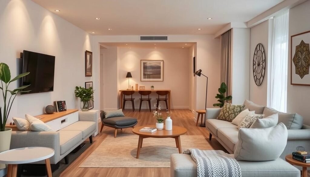 small living room furniture layout