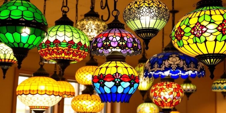 tiffany style pendant light