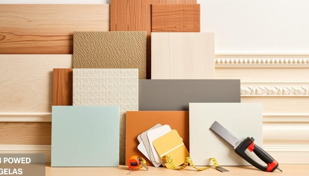 wall paneling materials