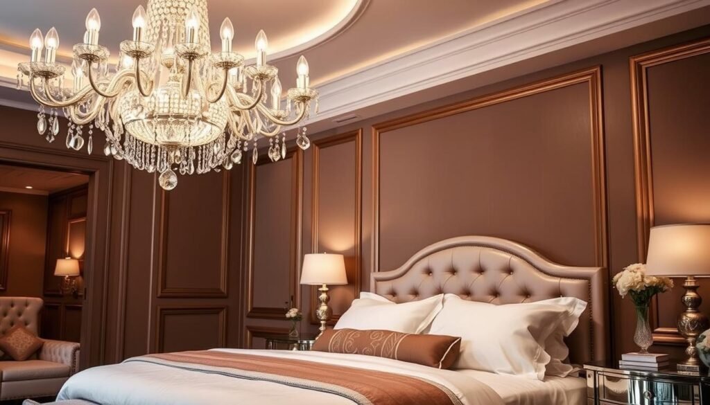 Bedroom Chandeliers Lighting Design